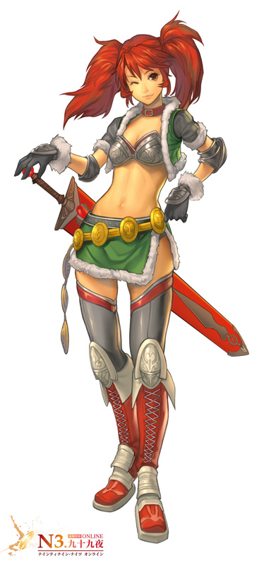 bikini_armor, bolero, boots, breasts, cleavage, collar, cropped_jacket, elbow_pads