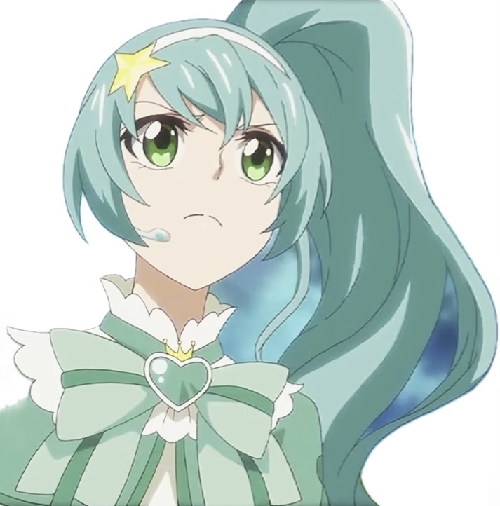 balala_the_fairies, balala_the_fairies:_finding_melody, beibei, choker, dress, green_dress, green_eyes, green_hair