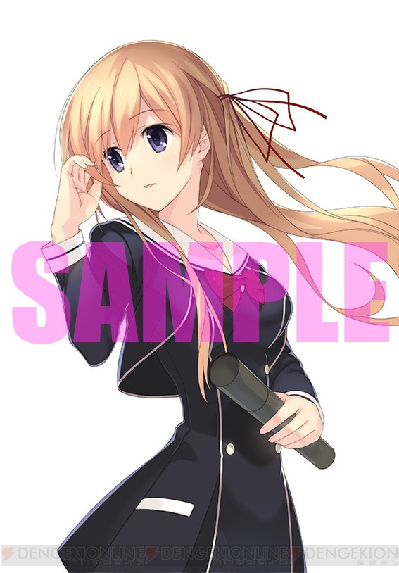 1girl, bow, breasts, buttons, chaos;child, chaos;child_love_chu_chu!!, chest_bow, collarbone