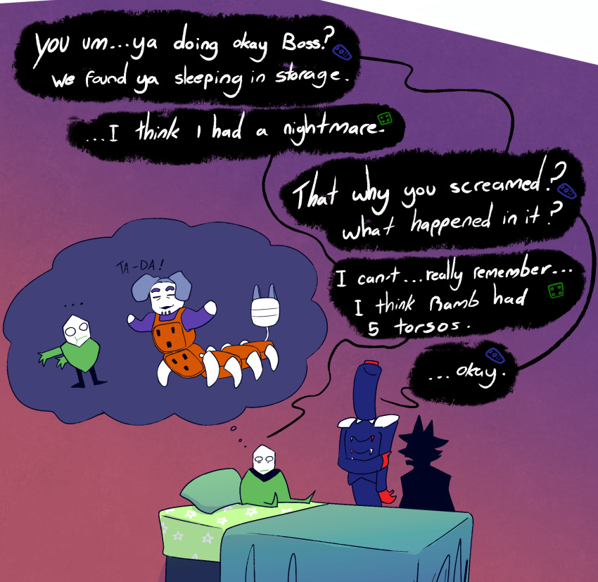 ..., :t, arthropod_boy, bags_under_eyes, bellhop_uniform, buttons, centipede_boy, chibi