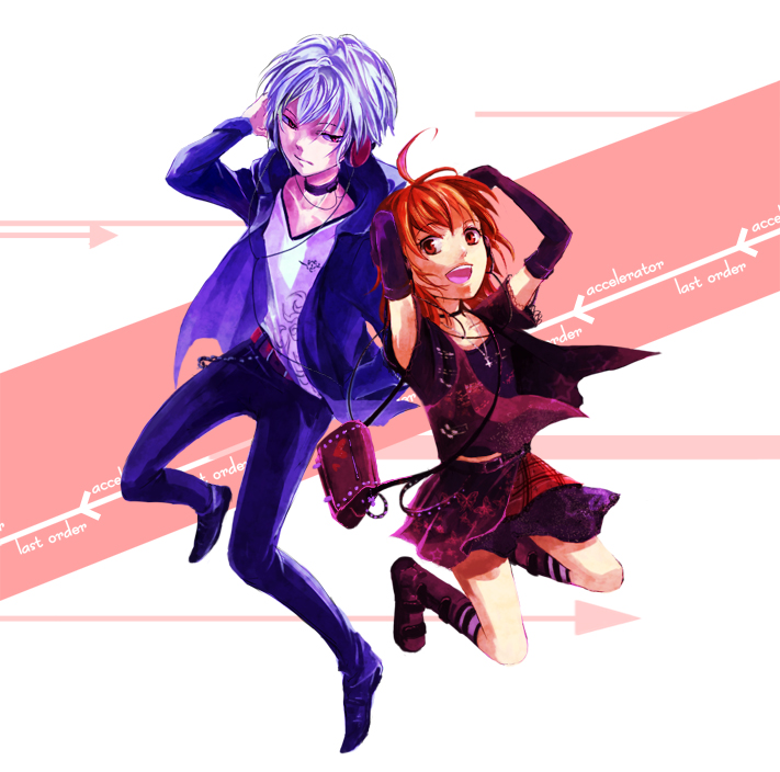 asato-sagamihara, bad_id, bag, gloves, handbag, headphones, jewelry, jumping