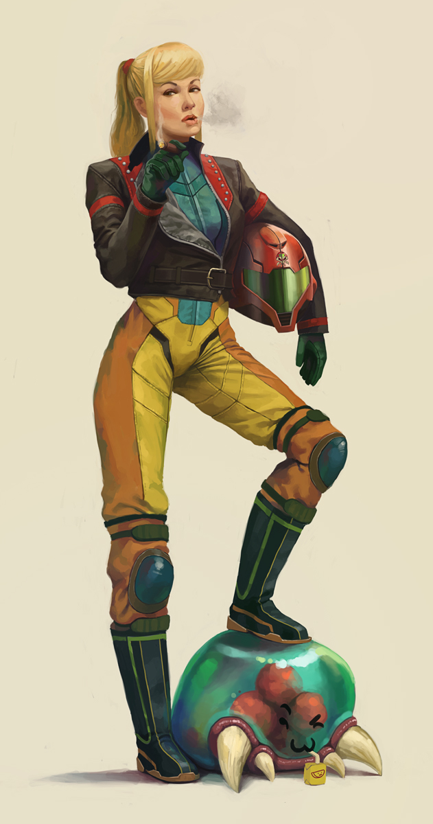 agentscarlet, alien, armor, bandalism, blonde_hair, body_writing, bodysuit, boots
