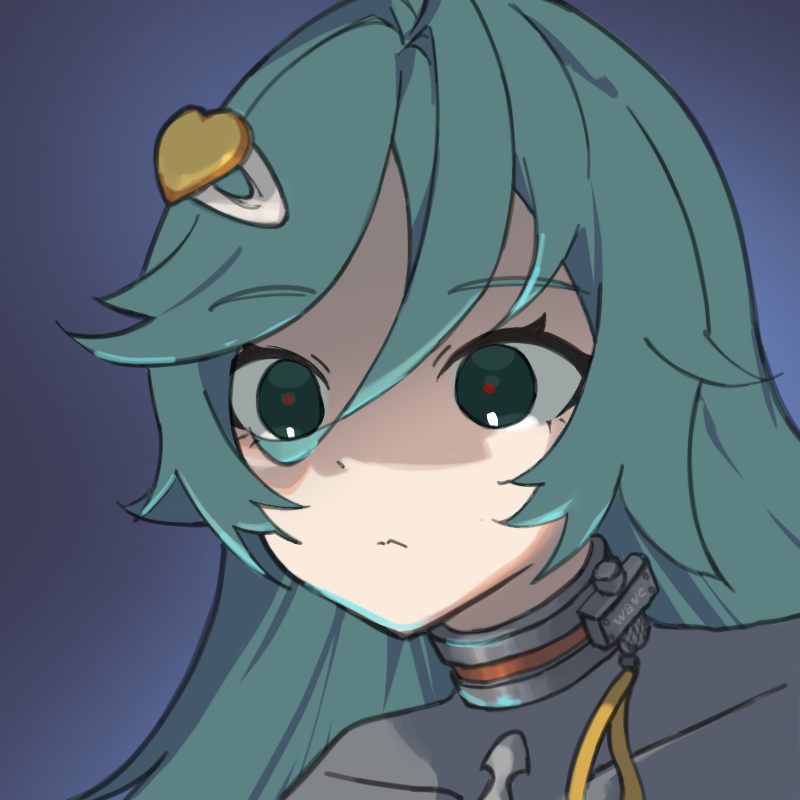 1girl, camille_(trigger_of_fate_the_novita), fate_trigger:_the_novita, green_eyes, green_hair, hair_ornament, hairpin, kuchitomegumi