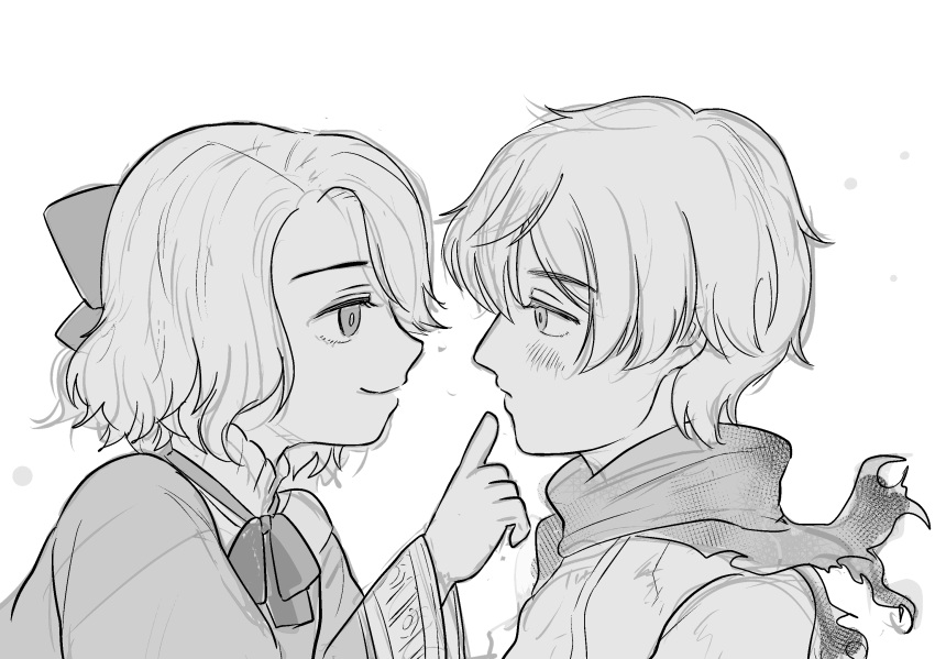 2boys, aged_down, axis_powers_hetalia, blush, bow, bowtie, child, closed_mouth