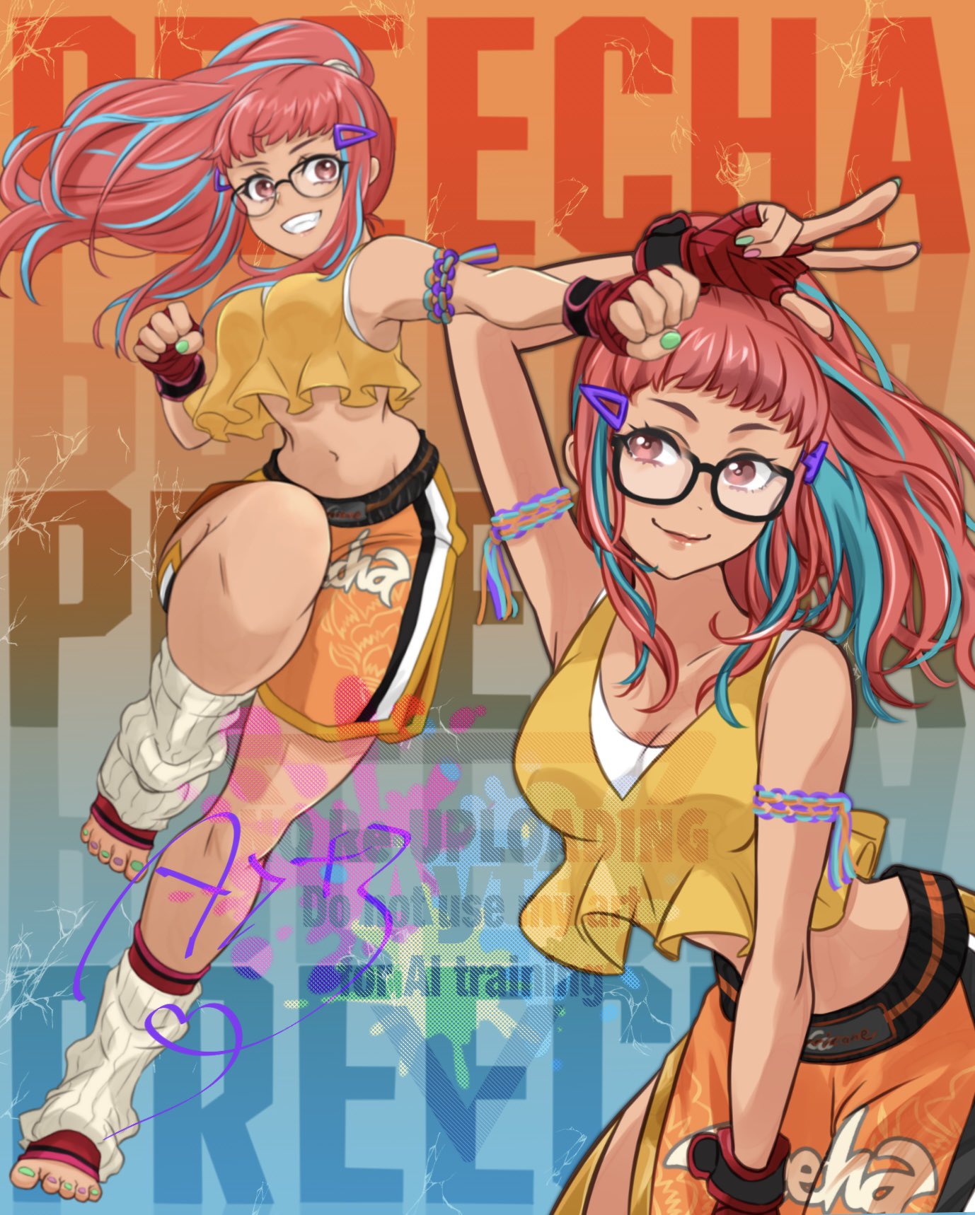 1girl, aqua_streaks, ayato_g90210, breasts, cropped_shirt, fatal_fury, fatal_fury:_city_of_the_wolves, fingerless_gloves