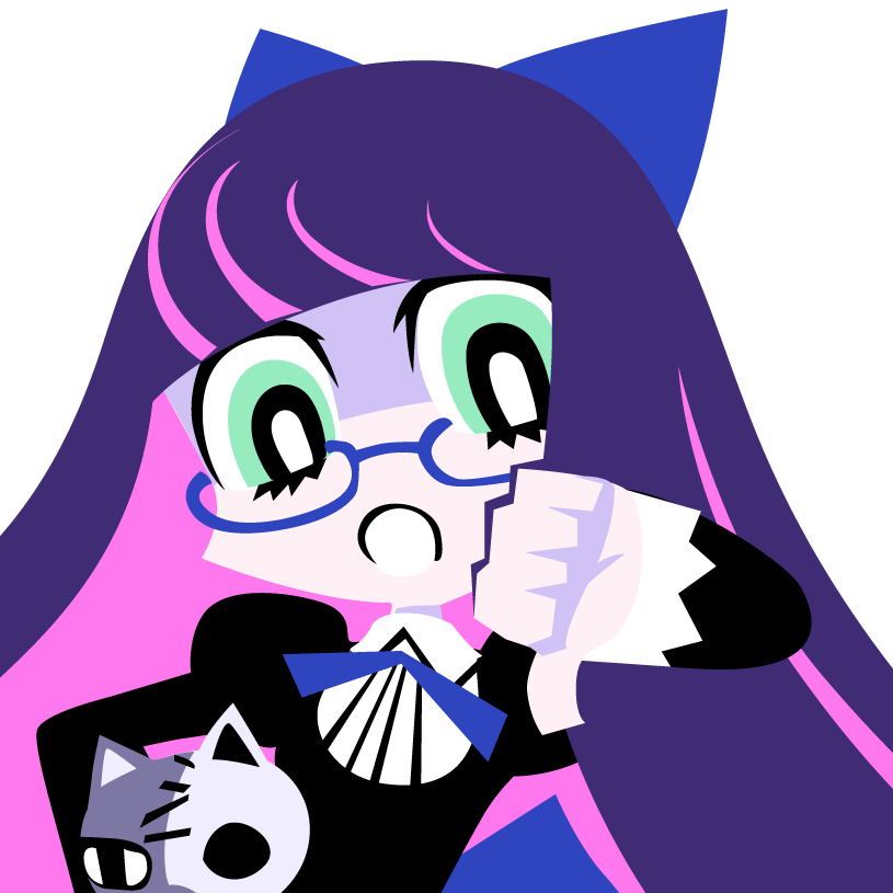 blue_hair, bow, glasses, green_eyes, hair_bow, honekoneko, honekoneko_(psg), mashiko_hiromi