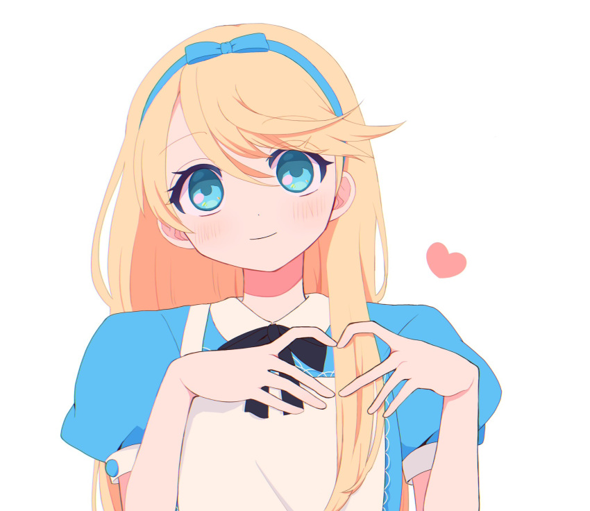 1boy, alice_(alice_in_wonderland), alice_(alice_in_wonderland)_(cosplay), blonde_hair, blue_dress, blue_eyes, blue_hairband, blush