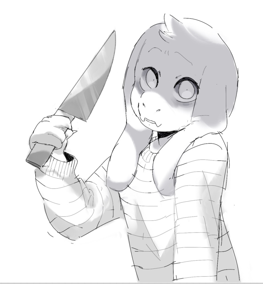 1boy, 2016, 2d, animal_ears, anthro, asriel_dreemurr, digital_media, droopy_ears