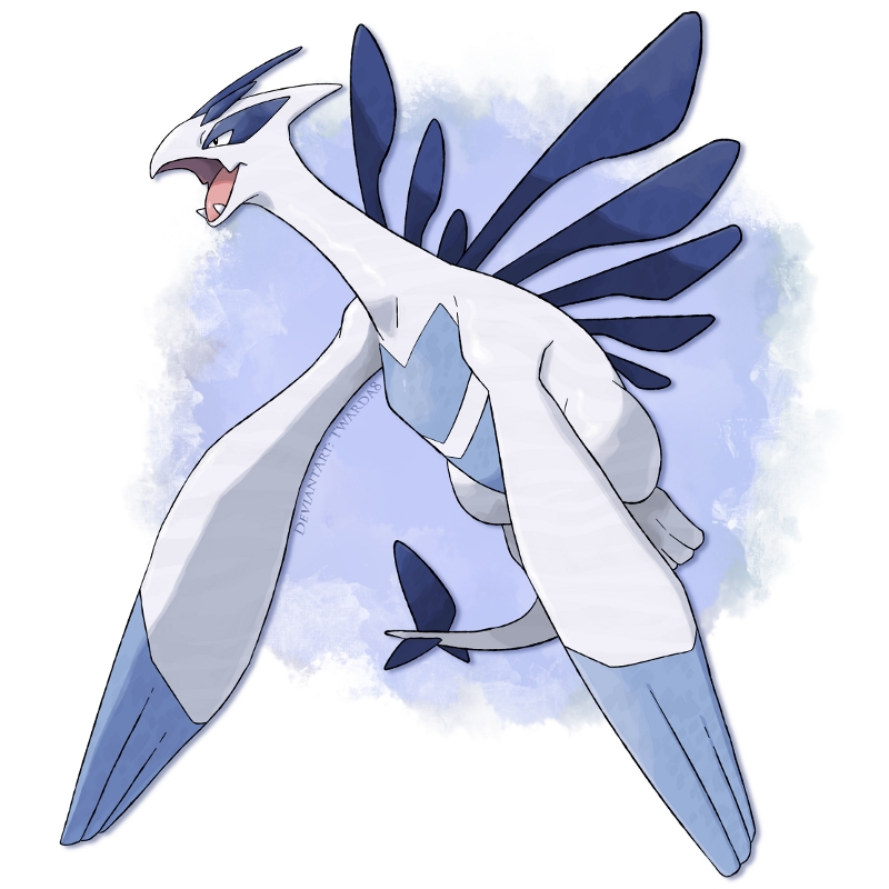 commentary, deviantart_username, english_commentary, fakemon, full_body, looking_ahead, lugia, mega_pokemon