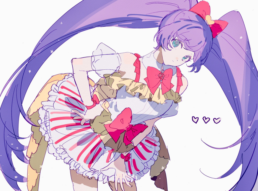 1girl, bare_shoulders, bow, coattails, collar, commentary, contrapposto, detached_collar