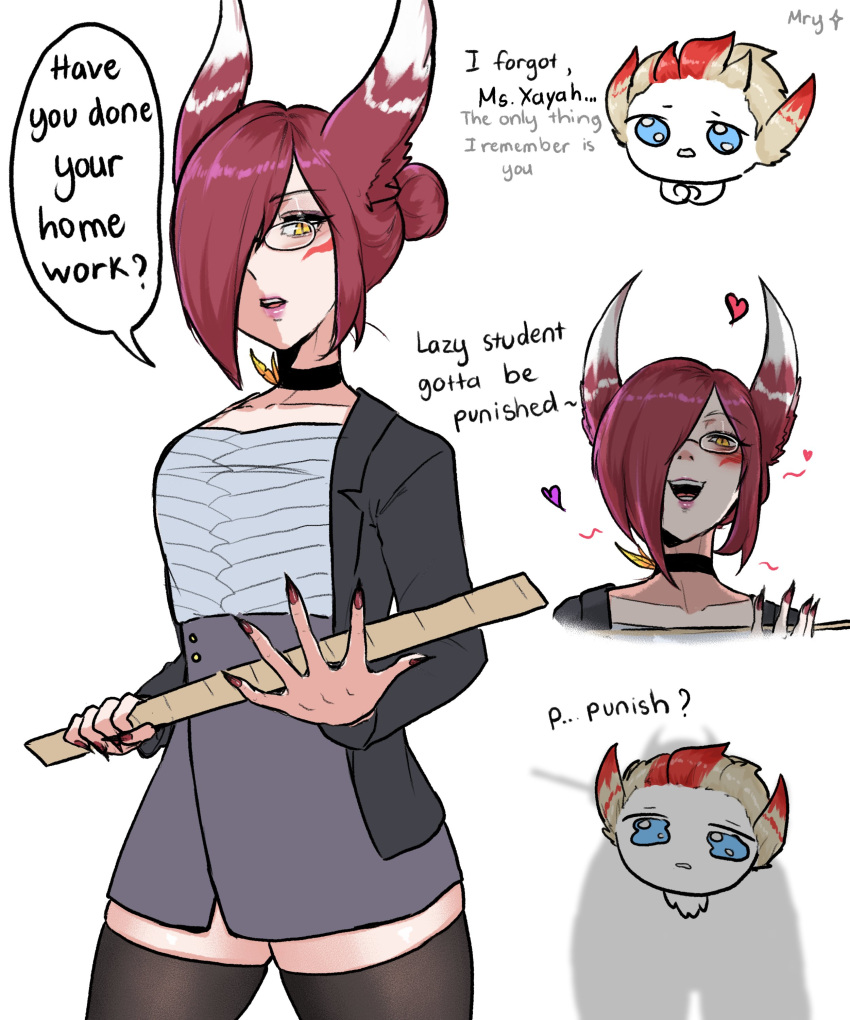 1boy, 1girl, :d, absurdres, animal_ears, bird_ears, black_jacket, black_thighhighs