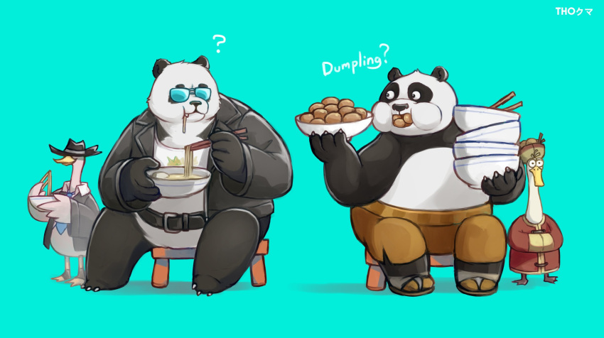 4boys, ?, animal_ears, arknights, arknights:_endfield, artist_name, beak, belly