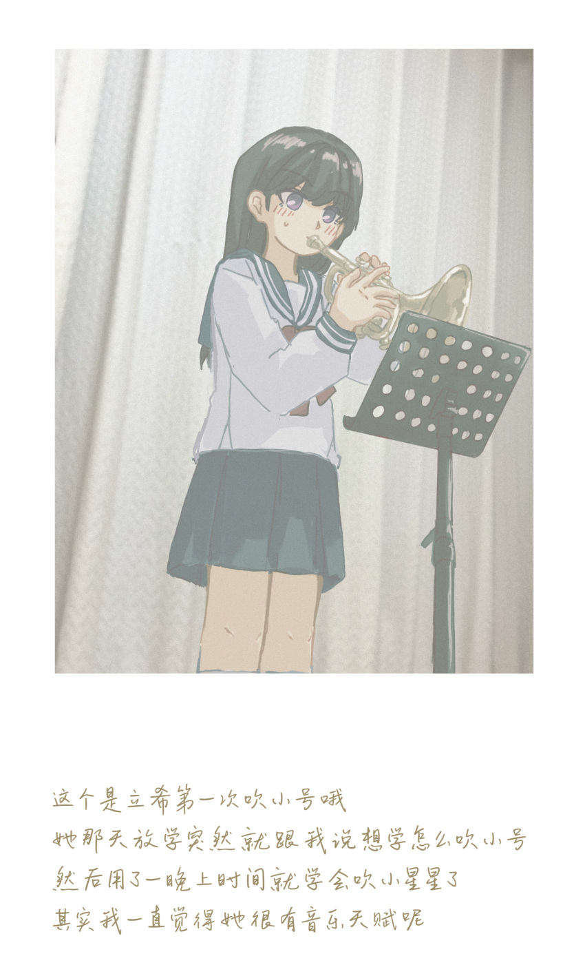 1girl, absurdres, bang_dream!, bang_dream!_it's_mygo!!!!!, black_hair, blush, dress, highres