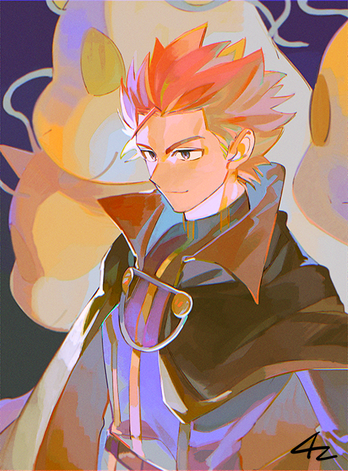 1boy, antennae, black_cape, cape, cape_clasp, closed_mouth, dragon, dragonite