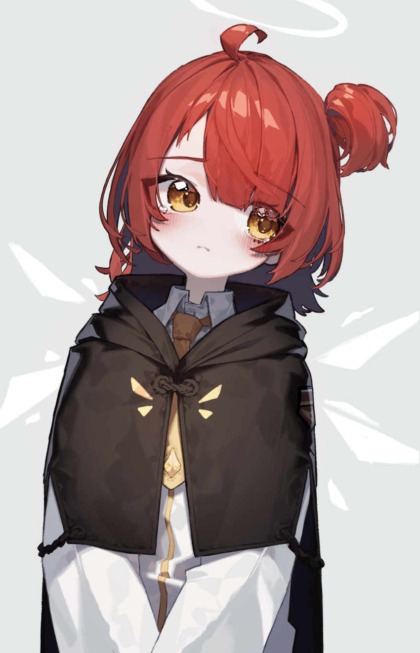 1girl, absurdres, aged_down, arknights, beudelb, exusiai_(arknights), exusiai_(young)_(arknights), halo