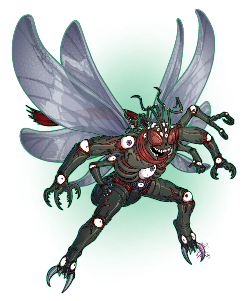 1boy, angry, antoine_(look_outside), arthropod_boy, body_horror, claws, english_commentary, extra_arms
