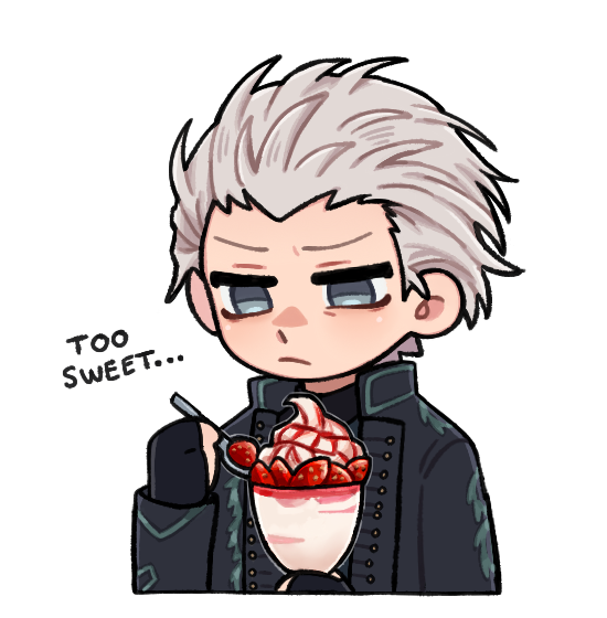 1boy, black_gloves, blue_coat, blue_eyes, closed_mouth, coat, collared_coat, devil_may_cry_(series)