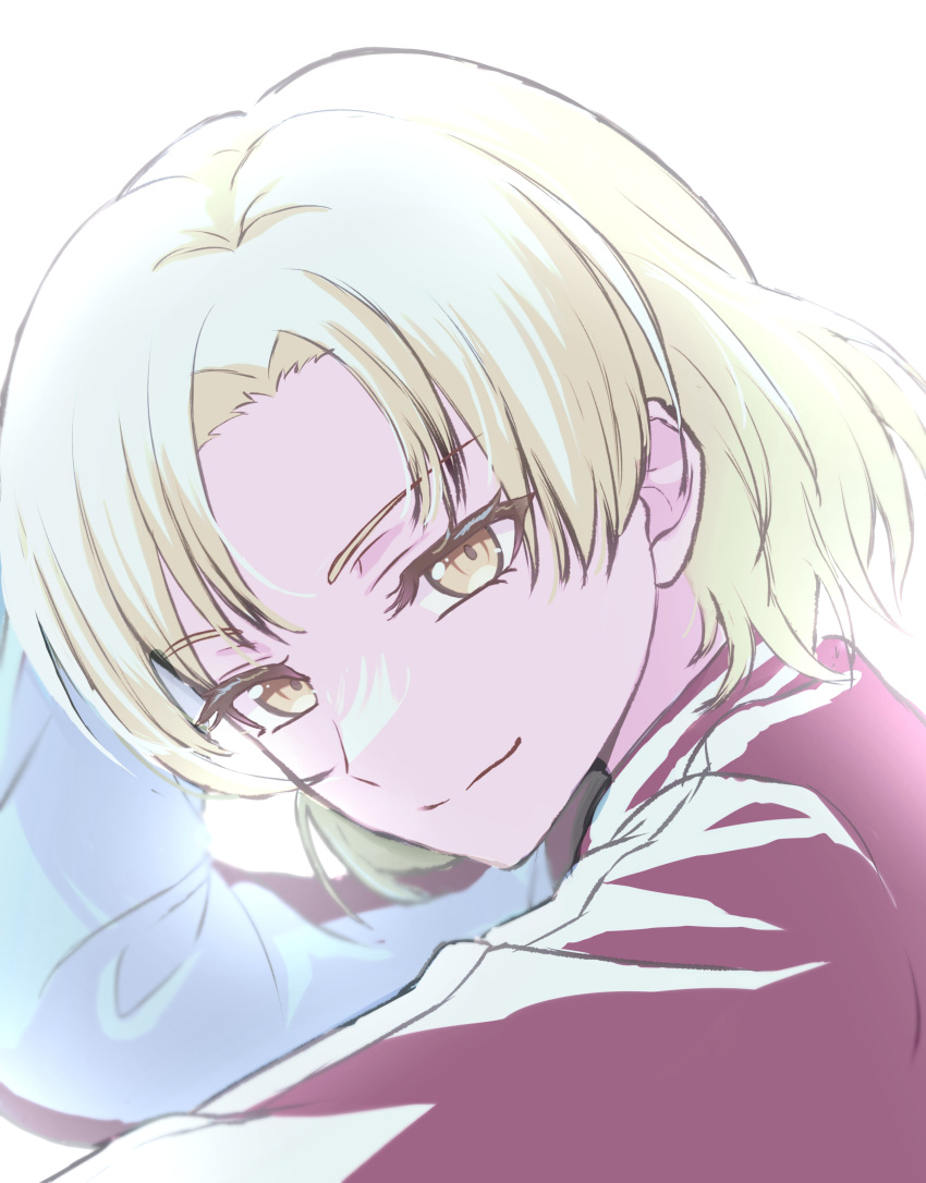 1girl, absurdres, bang_dream!, blonde_hair, claya67443, closed_mouth, commentary, highres