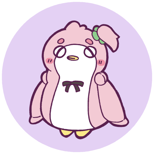 arms_at_sides, assault_lily, black_ribbon, blush, chibi, closed_eyes, clover_hair_ornament, commentary