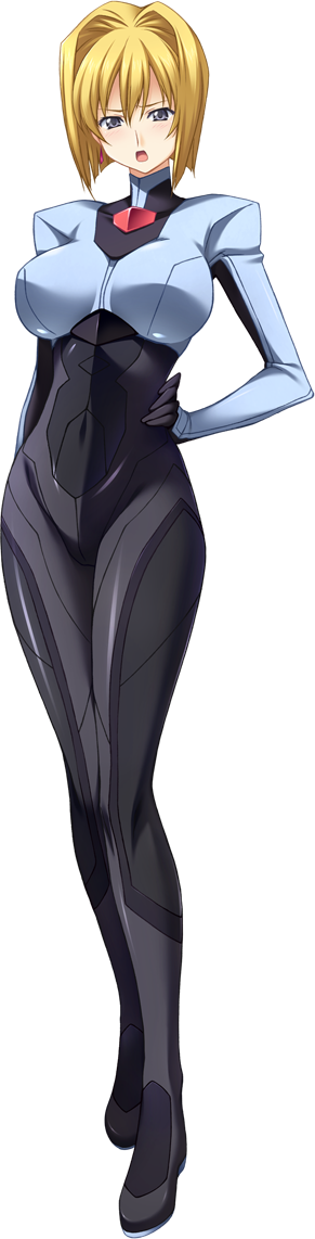 bodysuit, giga, jinki_extend, jinki_extend_re:vision, mel_j_vanette, pilot_suit, r-suit, short_hair