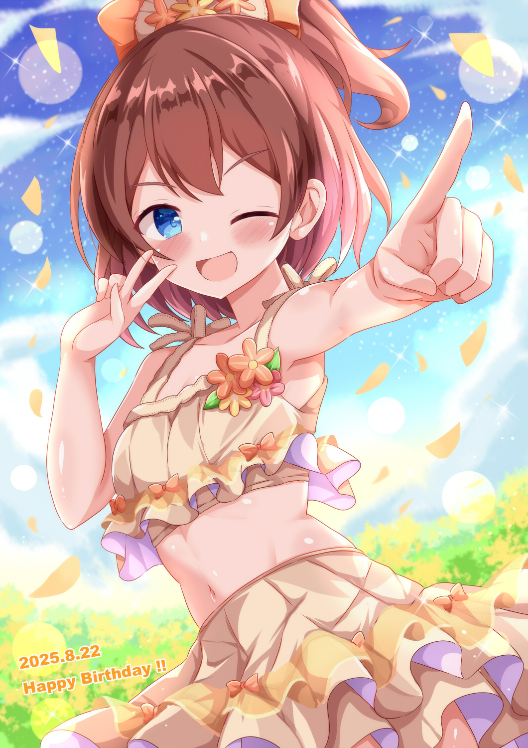highres, hinata_chinatsu, ongeki, tagme, xenon_(for_achieve)