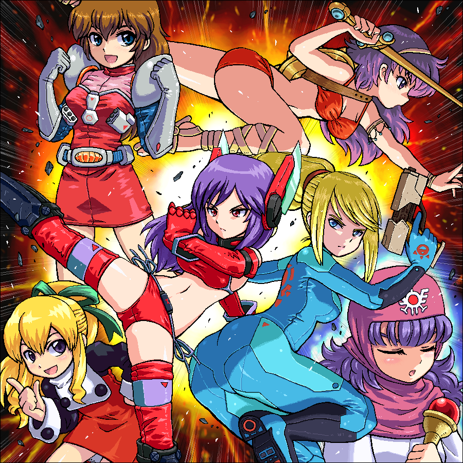 80s, :d, armor, asamiya_athena, ass, athena_(series), belt, bikini