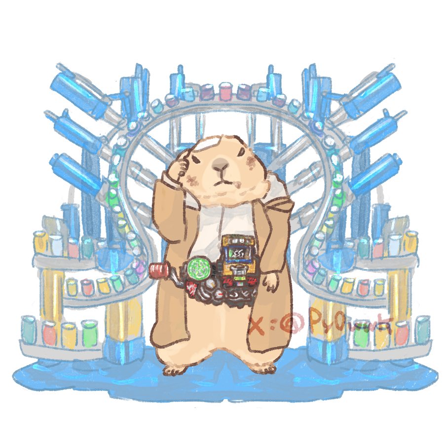 animal_focus, brown_cloak, build_driver, cloak, full_body, fullbottle, genius_fullbottle, henshin_pose