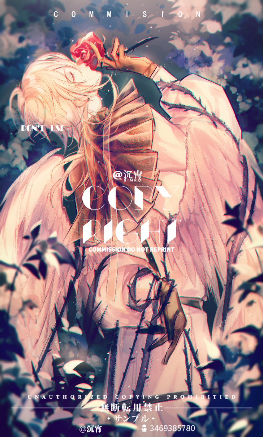 1boy, alkaid_mcgrath, alkaid_mcgrath_(book_of_tales), arched_back, arm_behind_back, belt, black_belt, blonde_hair