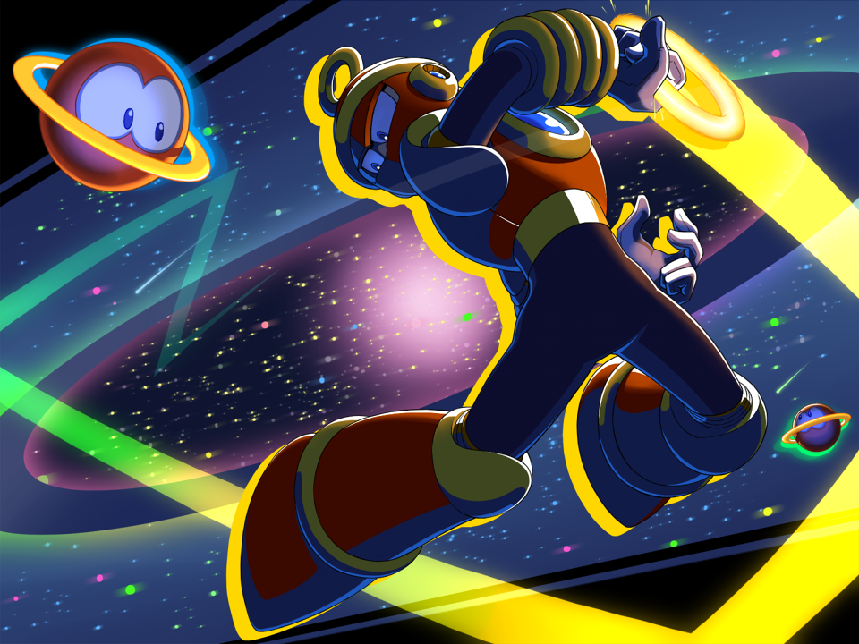 1boy, armor, blue_eyes, boots, commentary_request, english_commentary, full_body, gloves