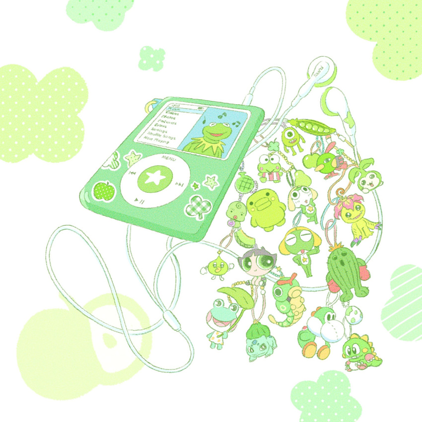 animal_crossing, apple, beamed_eighth_notes, bulbasaur, buttercup_(ppg), cable, caterpie, character_charm