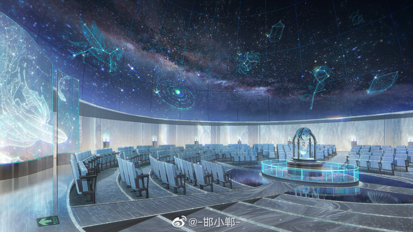 astronomy, cancer_(constellation), constellation, constellation_request, hanxiaodan, indoors, lovebrush_chronicles, night