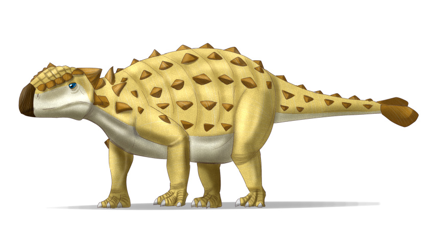 ankylosaurus, dinosaur, full_body, highres, no_humans, np9niothlsteekk, pokemon, pokemon_(creature)