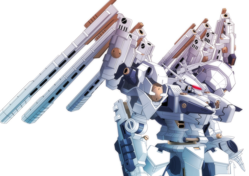 armored_core_4, glowing, glowing_eyes, highres, mecha, no_humans, noblesse_oblige, noblesse_oblige_(armored_core)