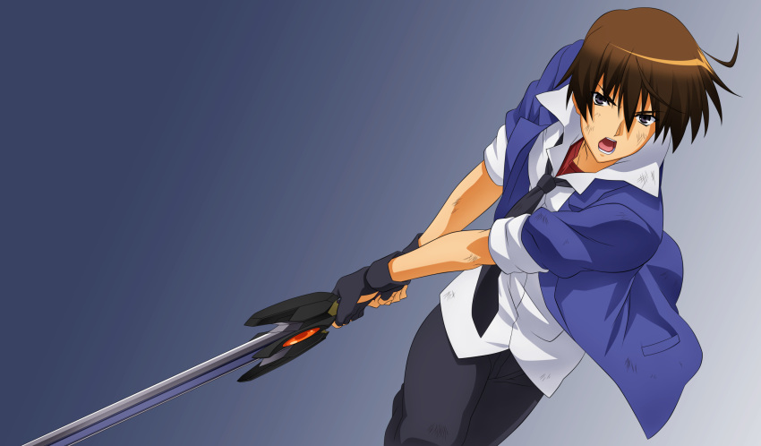 hiiragi_renji, male, night_wizard, over_drive, sword, wave_ride