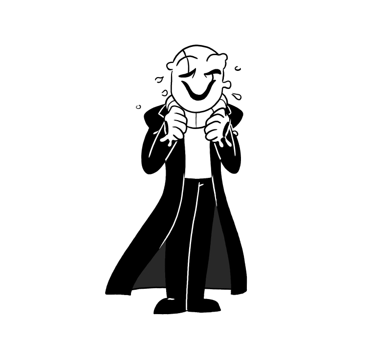 1boy, 2016, 2d, animated, animated_gif, black_coat, black_pants, coat
