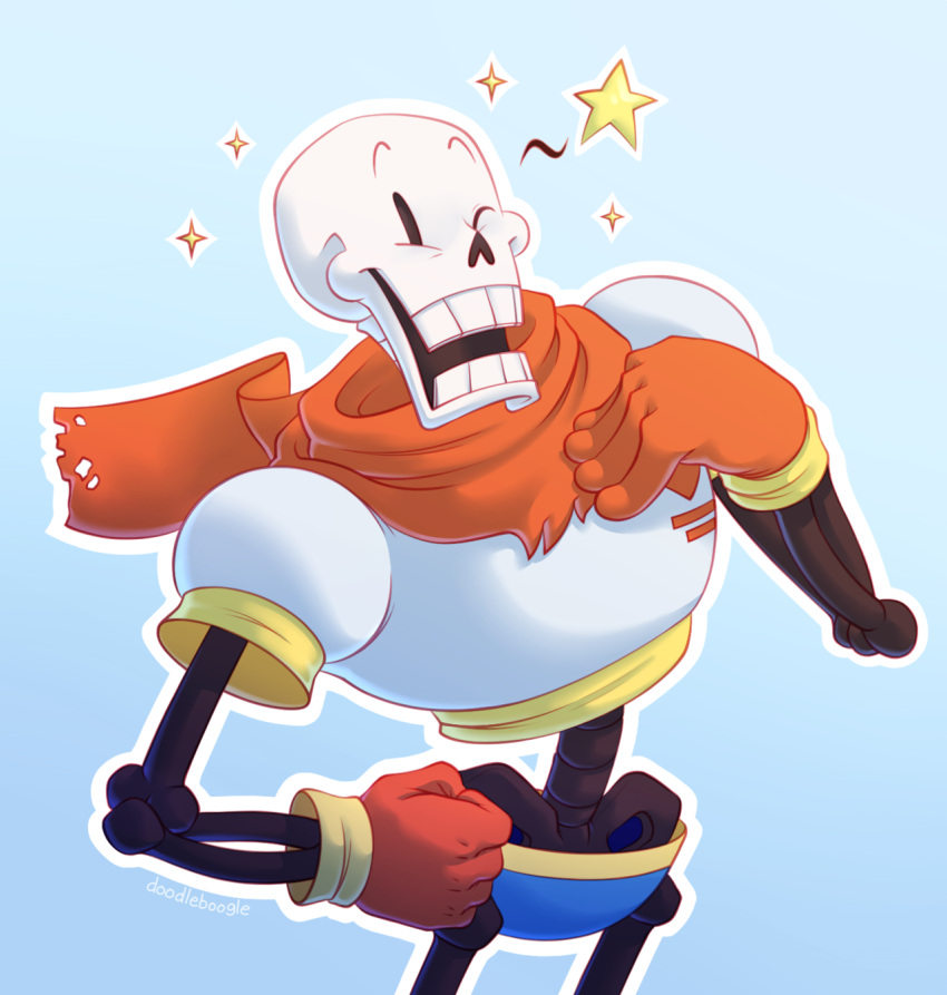 1boy, 2019, 2d, armor, blue_background, blue_shorts, cape, cowboy_shot