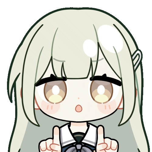 1girl, :<, animated, animated_gif, bang_dream!, bang_dream!_it's_mygo!!!!!, blunt_bangs, blush_stickers