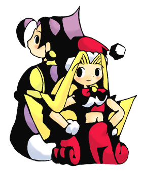 1boy, 1girl, amazake_(manuke_no_oukoku), astra_super_stars, back-to-back, bad_source, baggy_pants, black_eyes