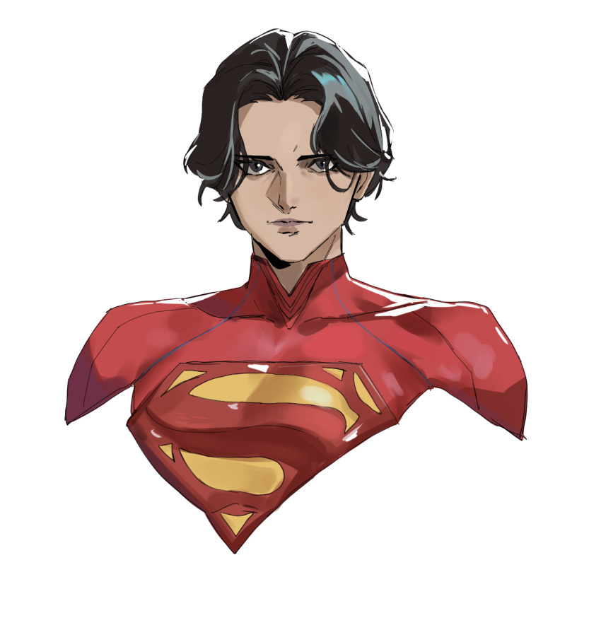 1girl, black_eyes, black_hair, bodysuit, breasts, dark-skinned_female, dark_skin, dc_comics