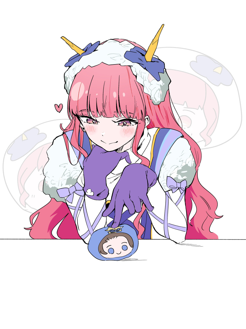 1girl, absurdres, blush, boquet_(super_sentai), byakuya_rikuo, gloves, gozyuleon, highres
