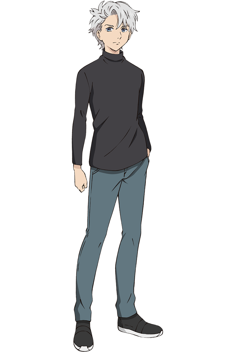 1boy, ai_no_idenshi, anime_coloring, black_shirt, black_shoes, blue_pants, clenched_hand, closed_mouth