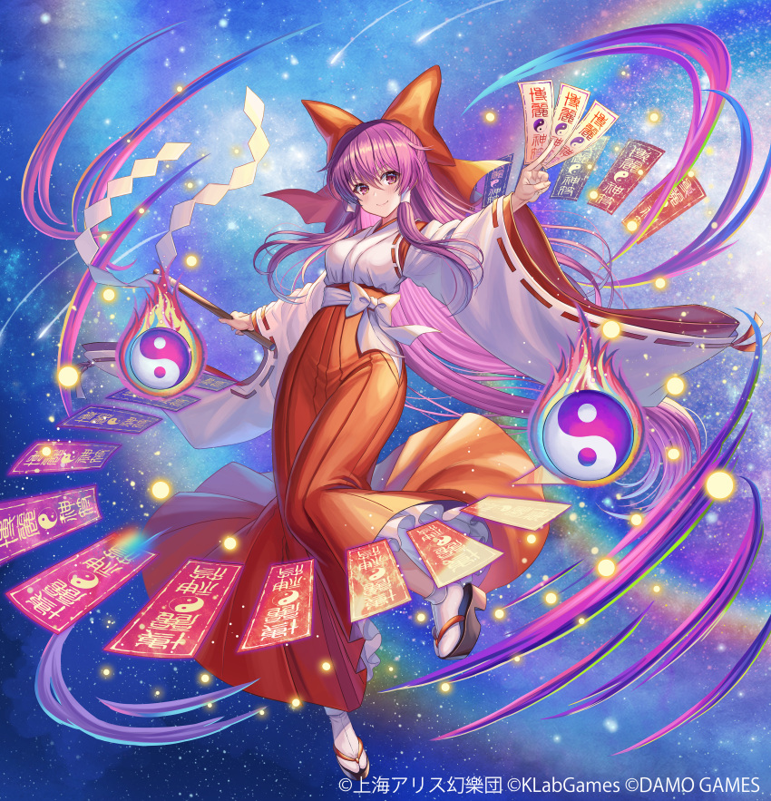 1girl, absurdres, between_fingers, blush, bow, commentary_request, fire, foot_up