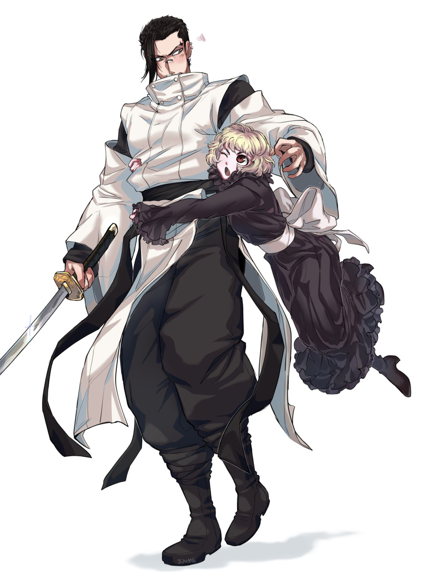 highres, kagurabachi, kuguri_(kagurabachi), toto, toto_(kagurabachi)