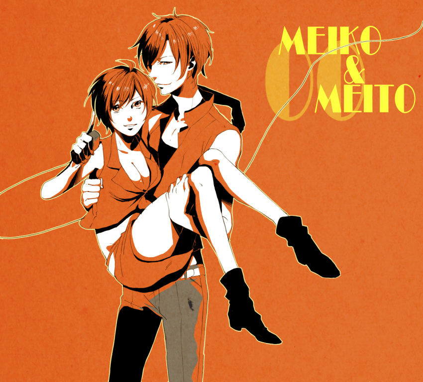 breasts, character_name, cleavage, dual_persona, genderswap, highres, kunieda_(miniaturegarden), male