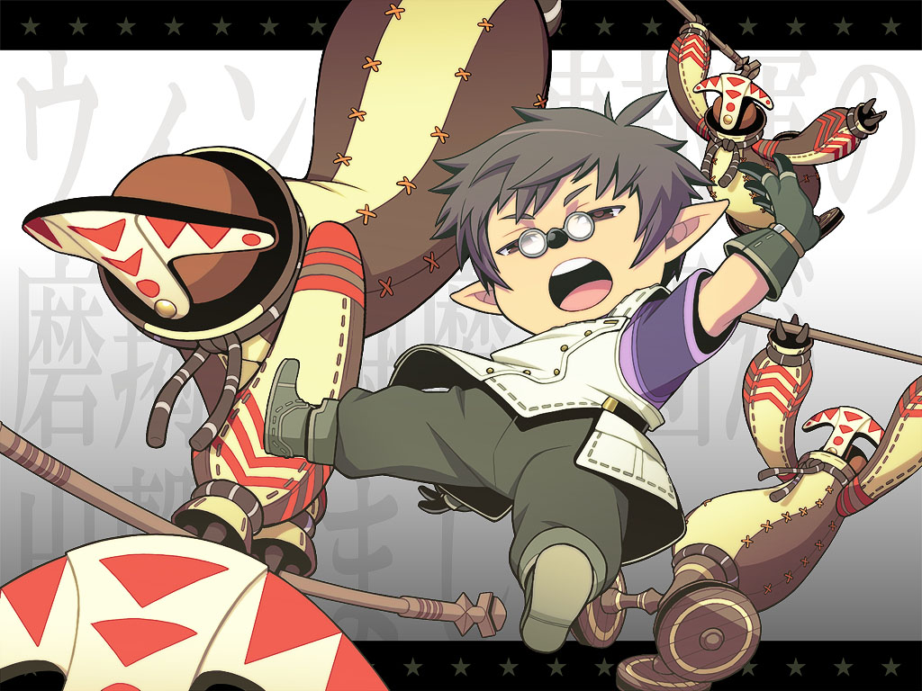 1boy, action, cardian, final_fantasy, final_fantasy_xi, glasses, gloves, male