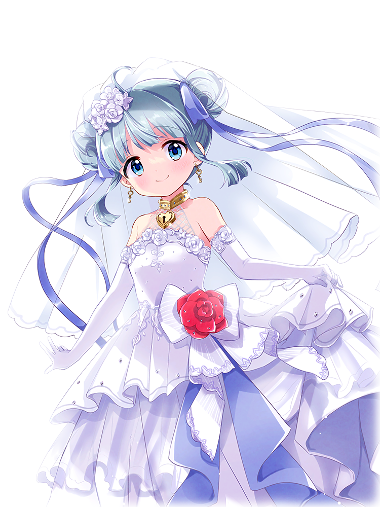 1girl, aqua_hair, bare_shoulders, blue_bow, blue_eyes, blunt_bangs, bow, breasts
