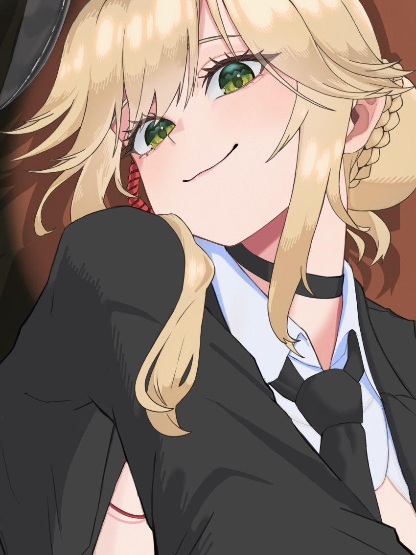 1girl, absurdres, ade_(agent_bunny)_(nikke), ade_(nikke), animal_ear_hairband, animal_ears, barabara_49, black_choker