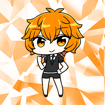 1other, antenna_hair, artist_request, black_jacket, black_necktie, black_shorts, chibi, chibi_only