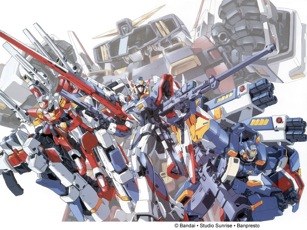 mecha, r-1, r-2_powered, r-3_powered, srx, super_robot_wars, weapon