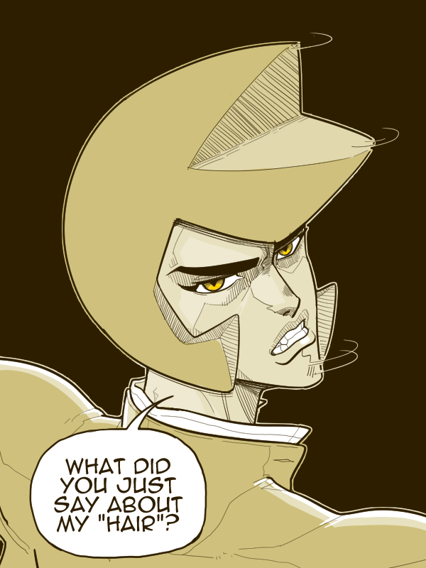 1girl, araki_hirohiko_(style), blonde_hair, colored_skin, diamond_(species)_(steven_universe), diamond_wa_kudakenai, discount-supervillain, jojo_no_kimyou_na_bouken